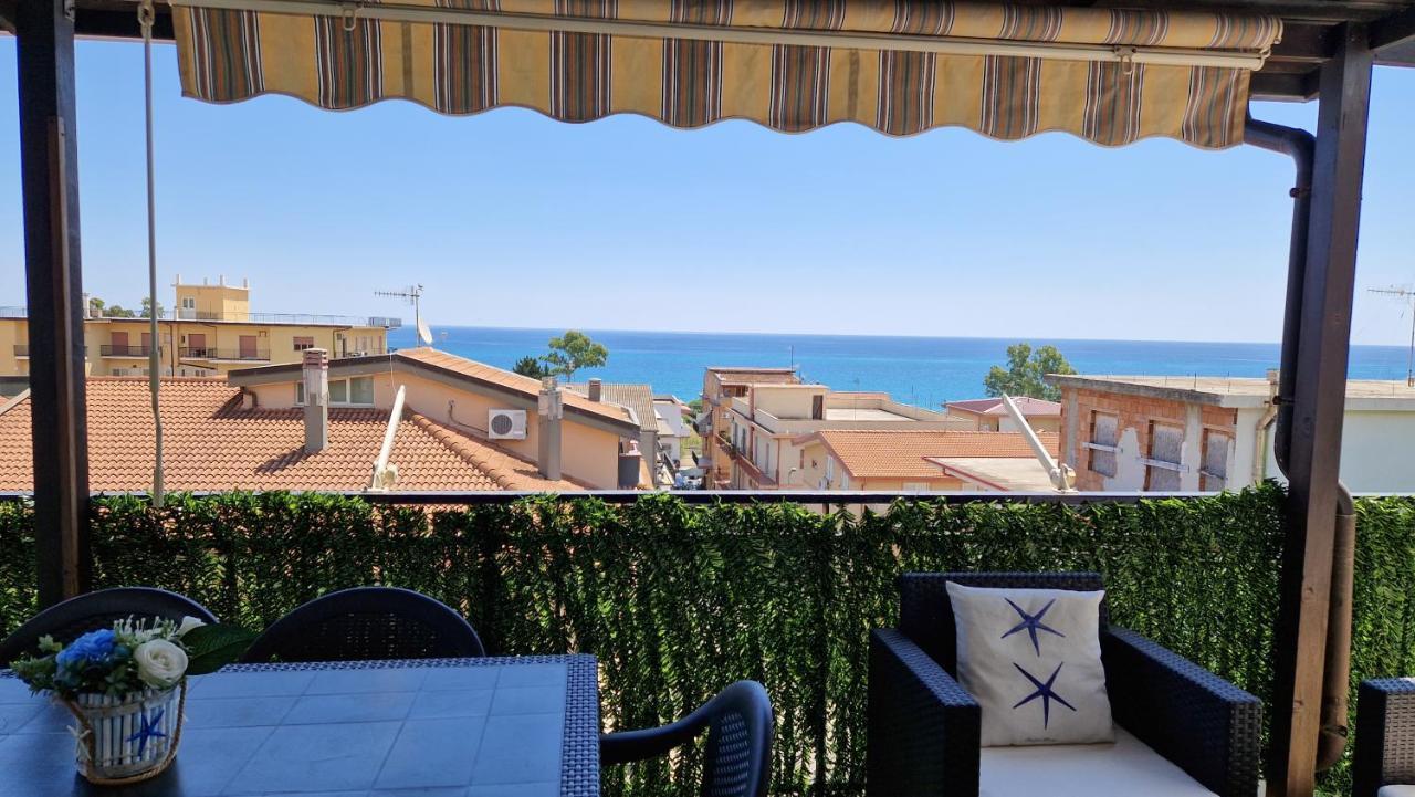 Blue Horizon - Seaside Apartment 120M To The Beach - Air Conditioning - Wi-Fi - View - Free Parking Santa Caterina Dello Ionio Marina Exterior photo